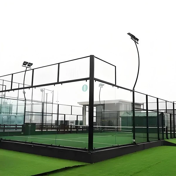 green turf padel courts